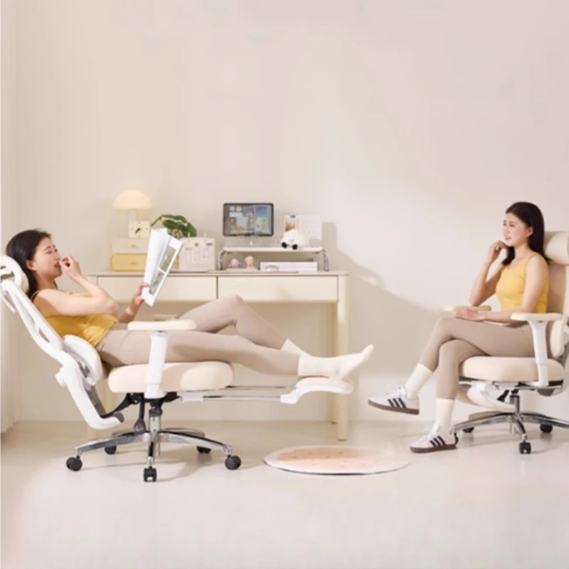 Lumbar Wheels Office Chair Ventilation Modern Portable Desk Gaming Chairs Ergonomic Computer Study Silla Oficina Home Office