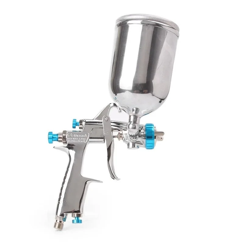 W101 Air Spray Gun Professional Gravity Feed Paint Sprayer with 0.8 1.0 1.3 1.5 1.8mm Nozzles for Automotive Furniture and Handi