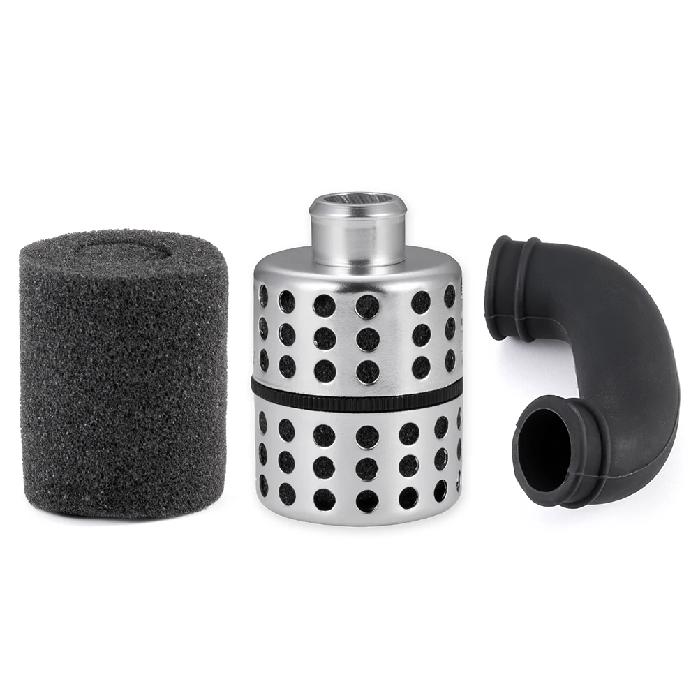 YEAHRUN Aluminum Alloy Air Filter for Typhon 1/8 Scale RC Model Nitro Engine Buggy Car Truck Upgrade Parts Accessories
