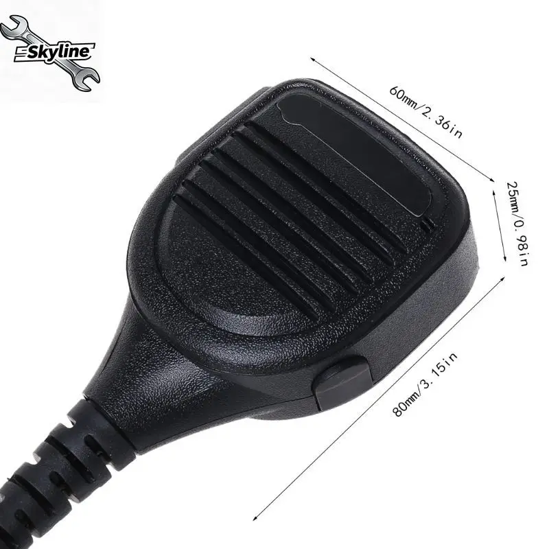 Handheld Speaker Mic Microphone PTT for  MTP850 MTH800 MTH600 MTH650 MTH850 MTS850 Walkie Talkie Accessories