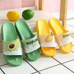 Women's Home Slipper Cute Fruit Sandals Summer Flip Flops Beach  antiskid Casual outdoors slippers Female Thick bottom slippers