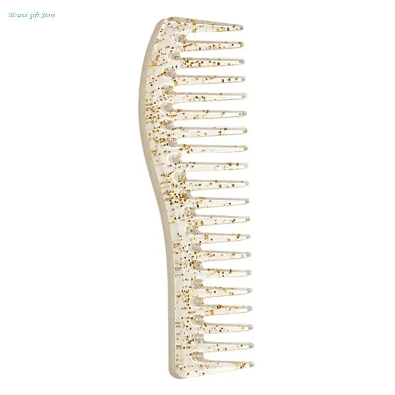 Hairdressing Comb Scalp Massage Hair Brush Large Wide Tooth Comb Haircut Tool