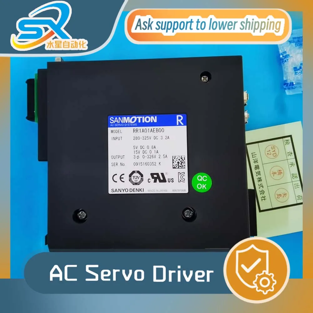 

100% TEST OK Sanyo Servo Driver RR1A01AEB00 Running in good condtion with warranty Please inquire about the price.
