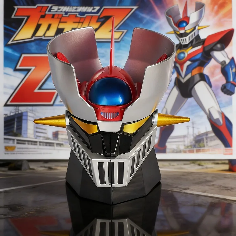 Taza de Anime Japonés MAZINGER Z, Taza de Café con Diseño de Robot Transformable, Taza de Acero Inoxidable 304, Taza de Agua Decorativa Única