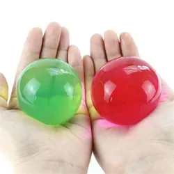 Bolas de gelatina mágicas para decoración del hogar, Gel de hidrogel de barro de suelo de cristal grande para niños, juguete de polímero de agua que crece, 9-200 piezas