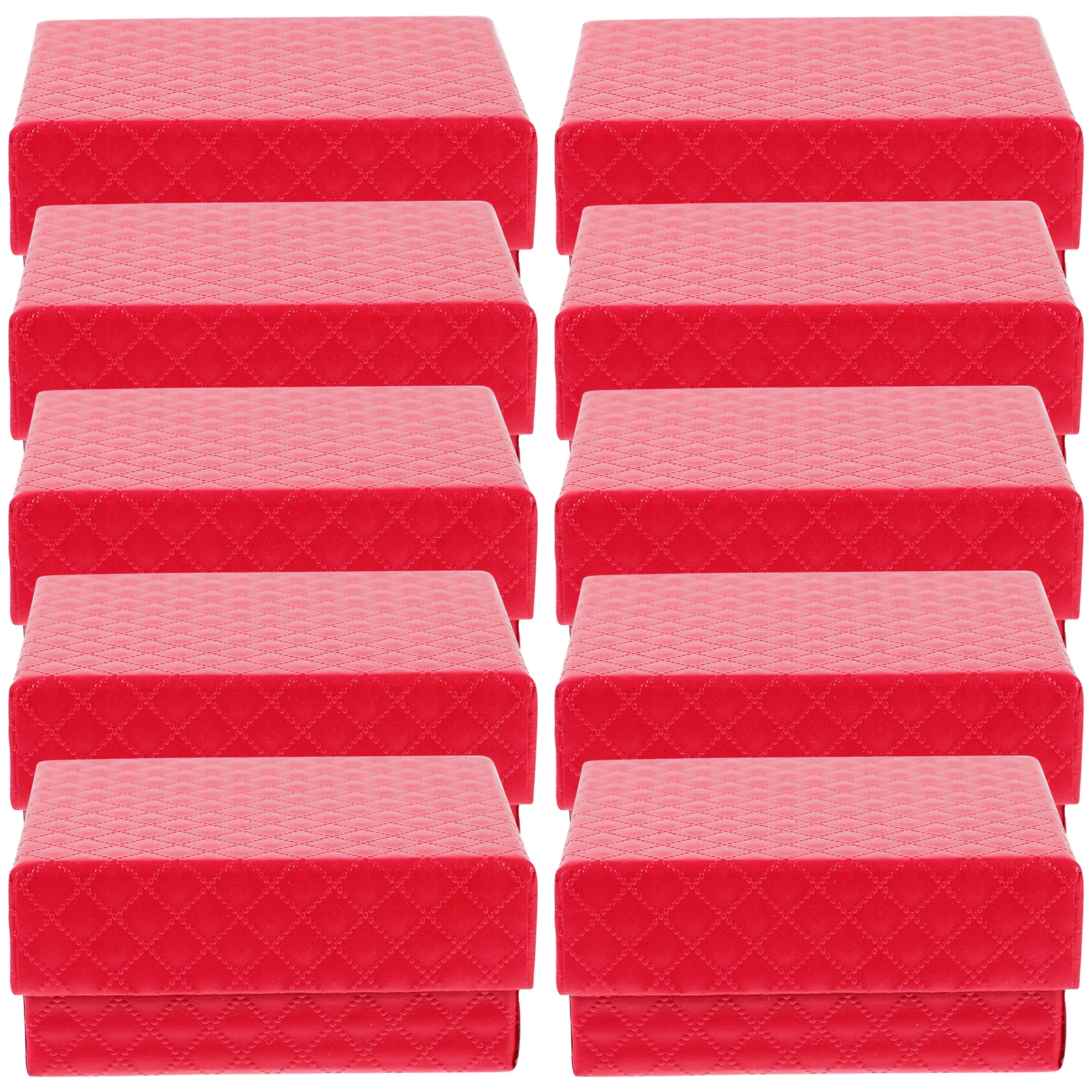 

10 Pcs Jewelry Gift Box Container Cardboard Boxes Small for Packaging Necklace Bulk Necklaces Collection Women