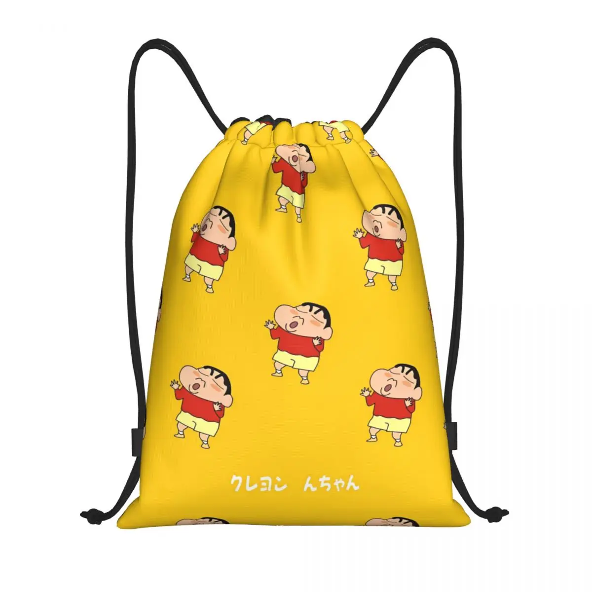 

Crayon-ShinS мультфильм ChanS аниме шнурок рюкзак для спортзала спортивный рюкзак водостойкие сумки для велоспорта
