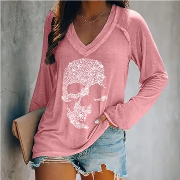 

Autumn Winter Women's Printed Casual Long Sve Pajamas Comfortable Home Clothes Cus Design Service