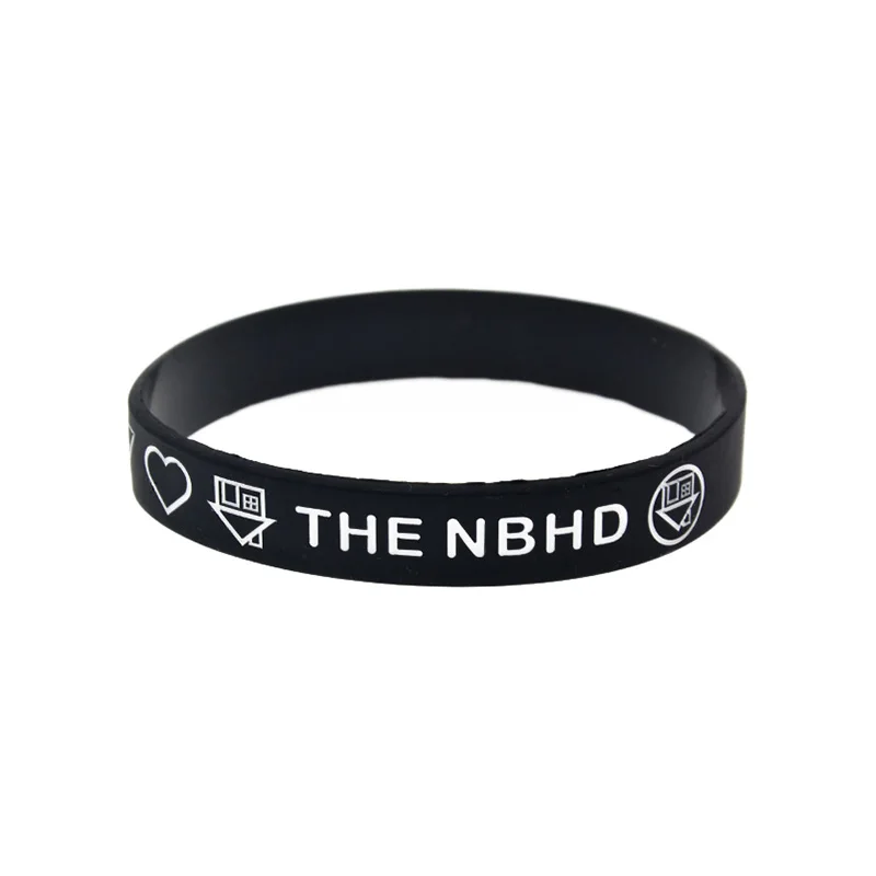 1 PC The Neighbourhood Silicone Rubber Wristband for Music Concert