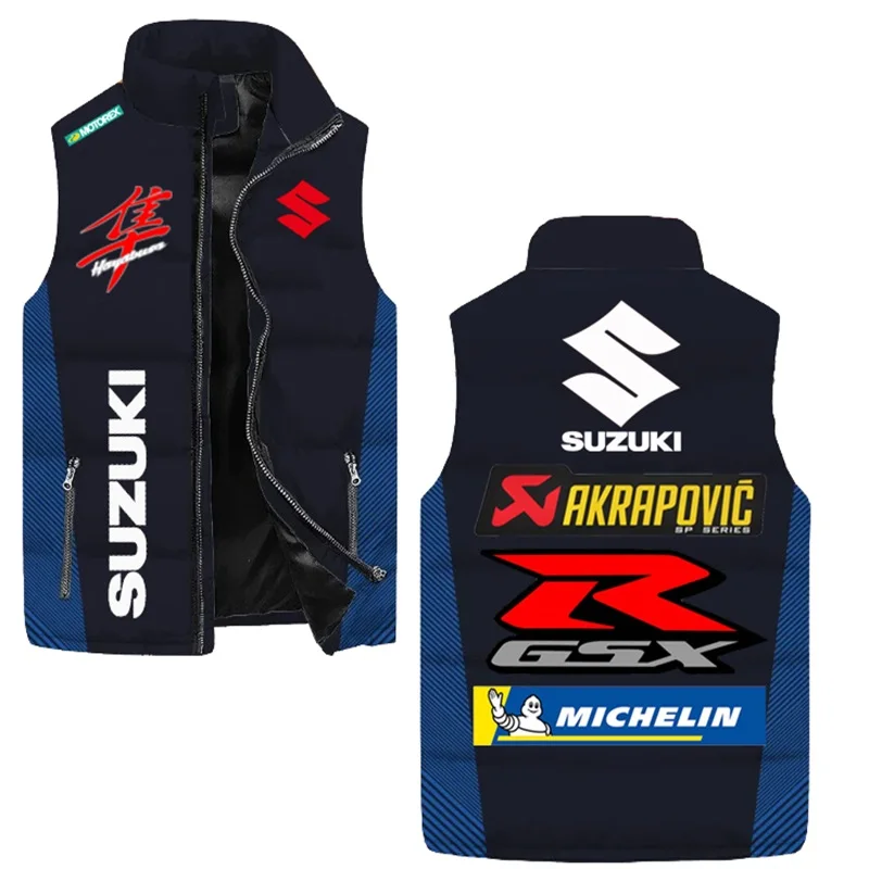 

Suzuki Men's Vest, Suzuki Hayate, Suzuki Logo Windbreaker, Personality, event Clothing, GSX fan of Suzuka Endurance Race