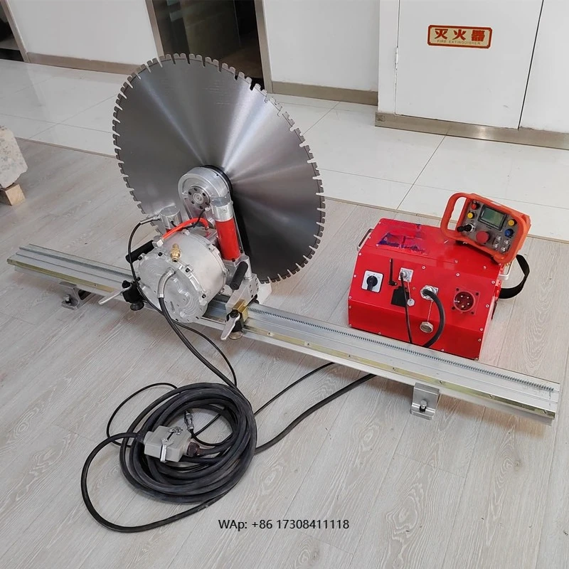 800MM Stone Quarry Cutting Splitting Wall Marble Cutting Machine Portable Electric Disc Cutter Concrete Wall Saw Machine
