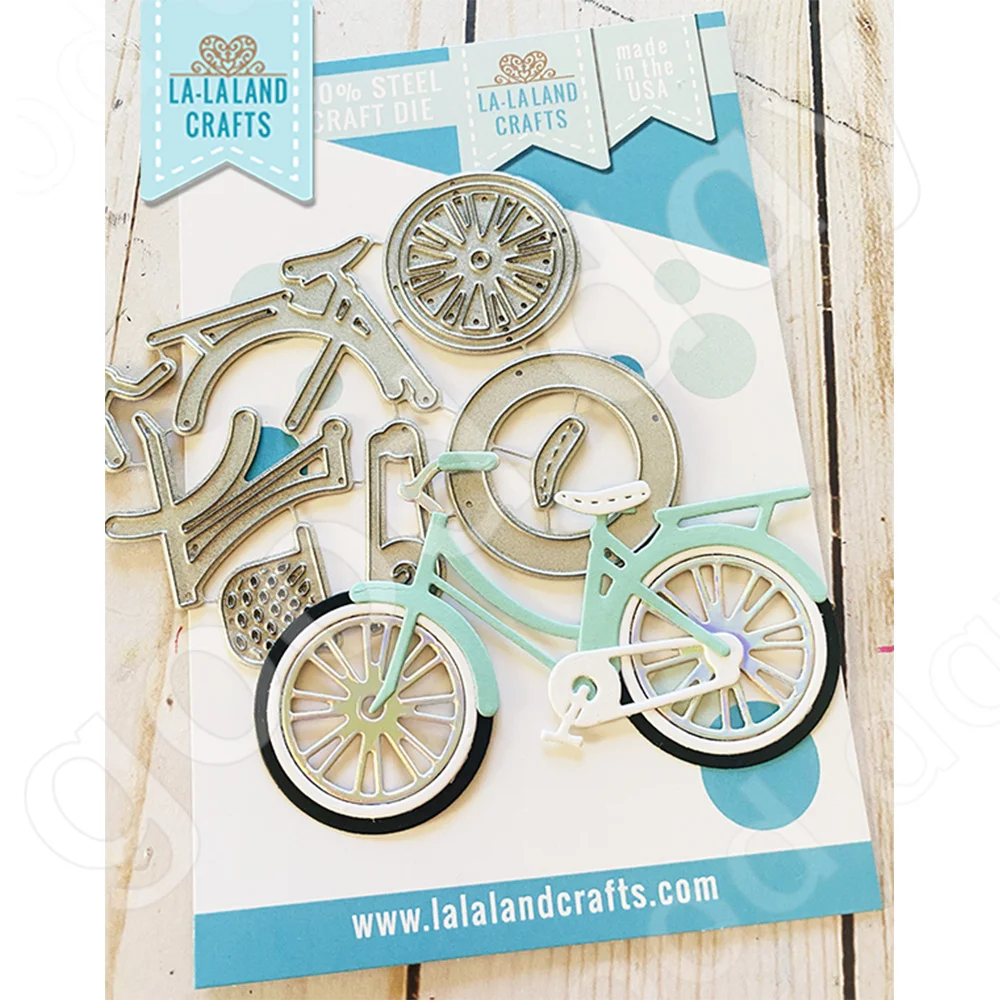 

2022 Arrival New hot sale Bicycle Metal Cutting Dies Scrapbook Diary Decoration Embossing Template DIY Greeting Card Handmade
