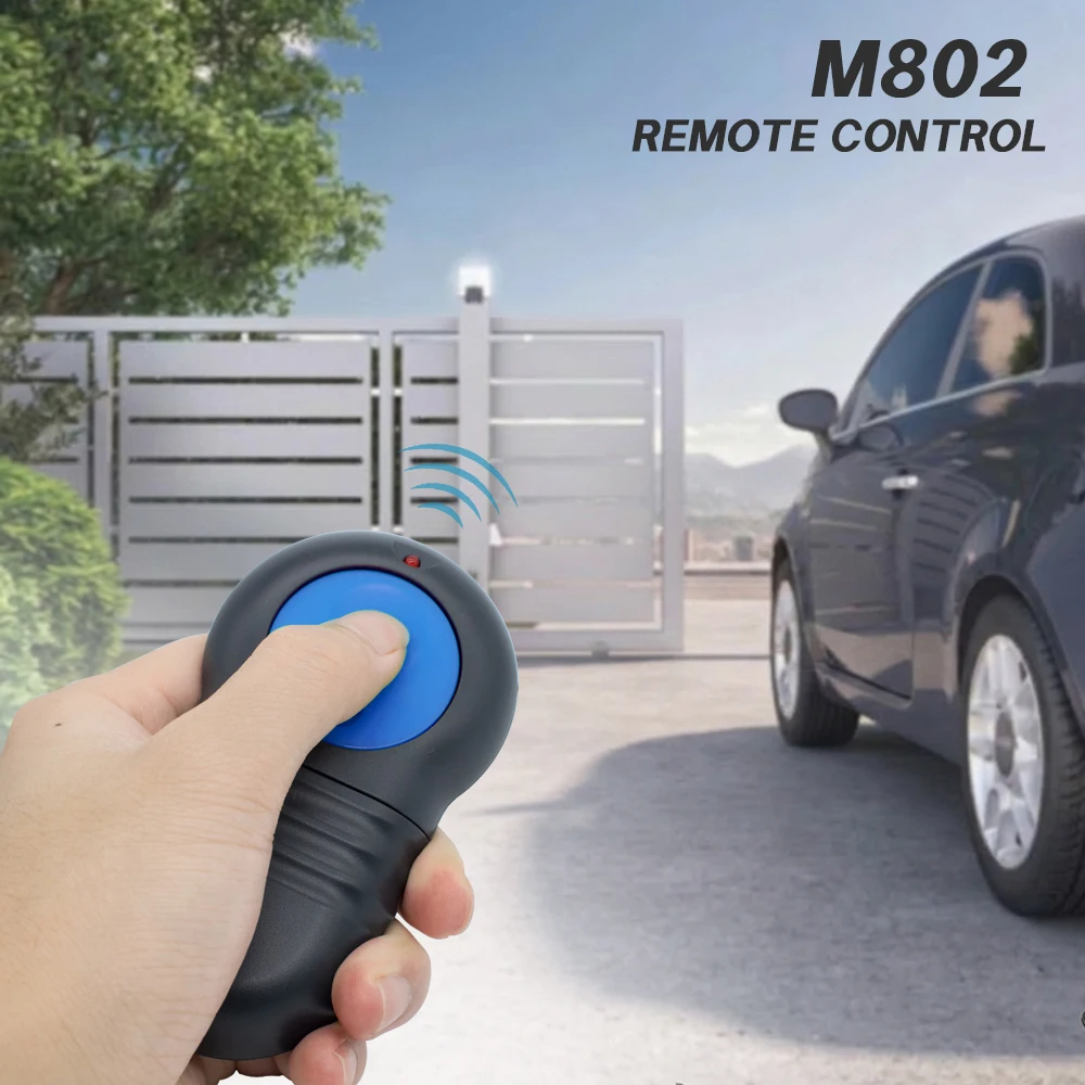 Merlin M802 40.685mhz Garage Door Remote Control Blue Button