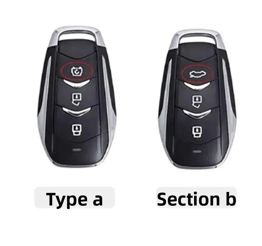 Car Zinc Alloy TPU Car Key Case Cover Holder For Dongfeng fengguang Seres Evolute i-Space i-Pro Landian E5 Car Stylin Decoration