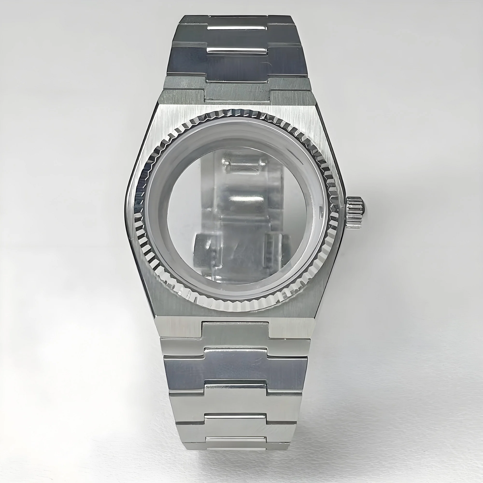 

Модель PRX Super Player, 40 мм, полированный безель, корпус NH35, мужские часы NH35, модификация корпуса часов для NH36 NH38 NH70 NH71 NH72