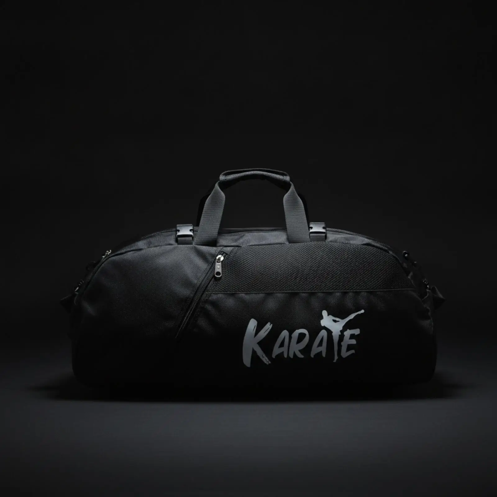 Karate Backpack for Sports Gear Storage with Printed Graphic Shoulder Strap Bag Oxford Nylon Gym Training Duffel - view 3