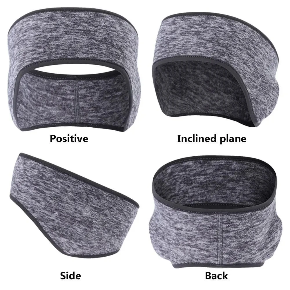 Outdoor Winter Fleece Ear Warmers Sport Headband Men Women Kid Cycling Skiing Workout Yoga Running Riding Warm Earmuffs Headband