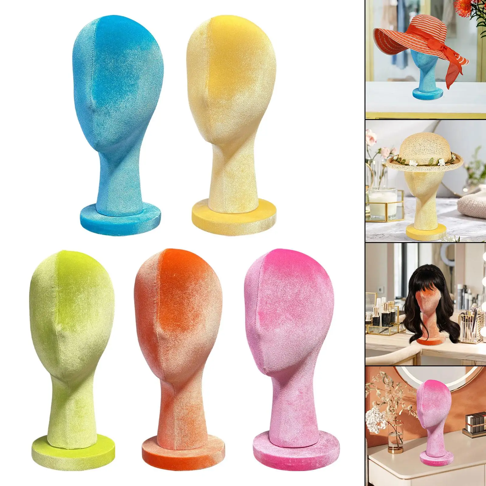 

Голова манекена, держатель для парика, модель головы парика, многофункциональная стойка для шляп, дисплей для шляп