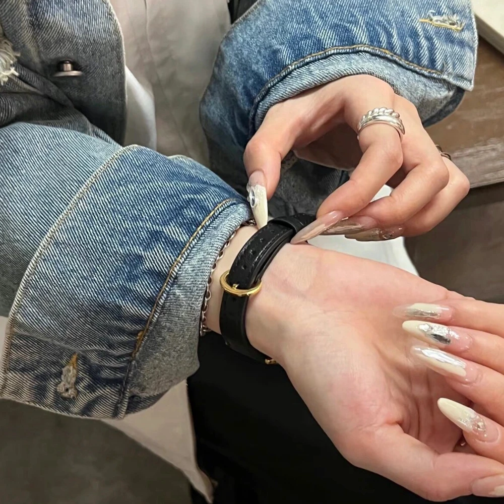 ل سوار ساعة أبل النساء الترا 11/10/9/8/7/6/5/4/3/2/1 SE 38 مللي متر 40 مللي متر 41 مللي متر 42 مللي متر 44 مللي متر 45 مللي متر 46 مللي متر حلقة جلدية