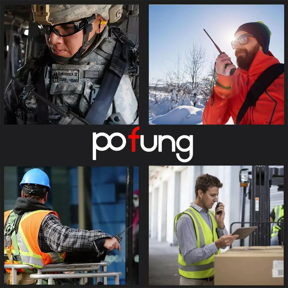 2PCS POFUNG T11 Walkie Talkie FRS 16CH VOX Long Range Wiederaufladbare Tragbare USB Ladegerät Zwei Weg Radio Für Camping reise F22