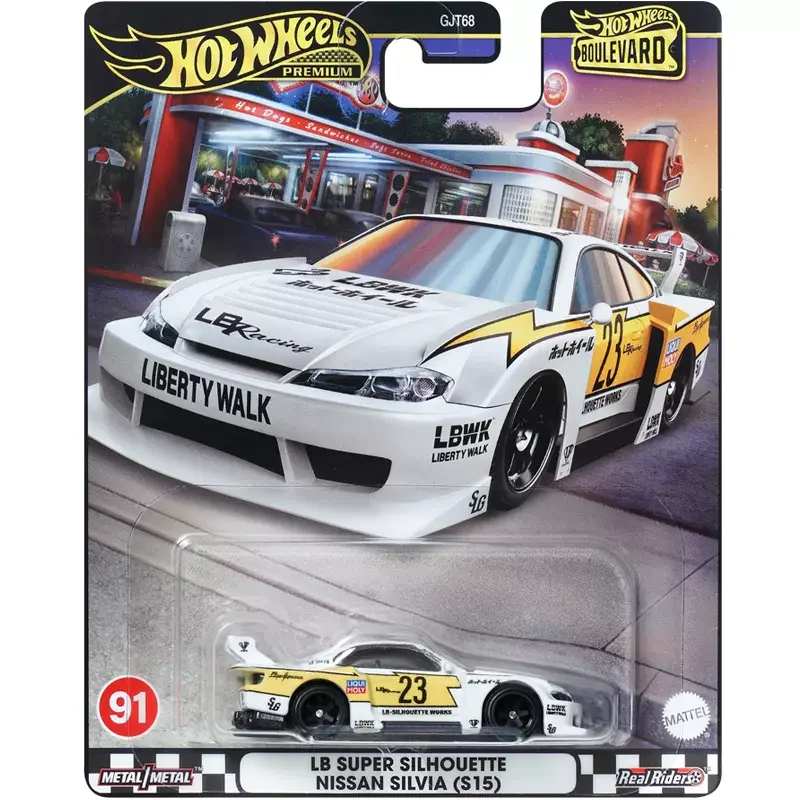 Premium Car Boulevard Toys for Boys 1/64 Diecast Original Hot Wheels  Ford Anglia  Porsche 935 Honda Accord Toyota Celica Nissan