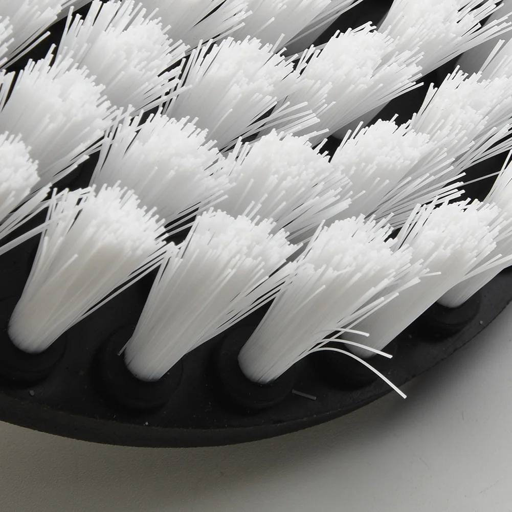 1PCS High Quality White Cleaning Brush Drill 5 Inch Carpets Household Scrubbing Stains Wheel Cleaning Detailing