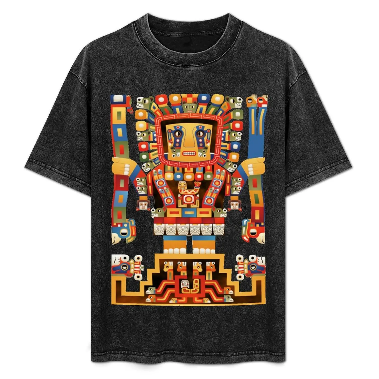 

Viracocha Inca Mythology T-Shirt Casual Daily Graphic Tee