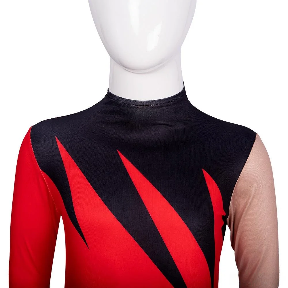   ชุดคอสเพลย์นักมวยปล้ำ 5cos แบบรัดรูป สำหรับเด็ก ชุดวันฮาโลวีน  กระชับตัว เหมาะสำหรับการแสดงบนเวที