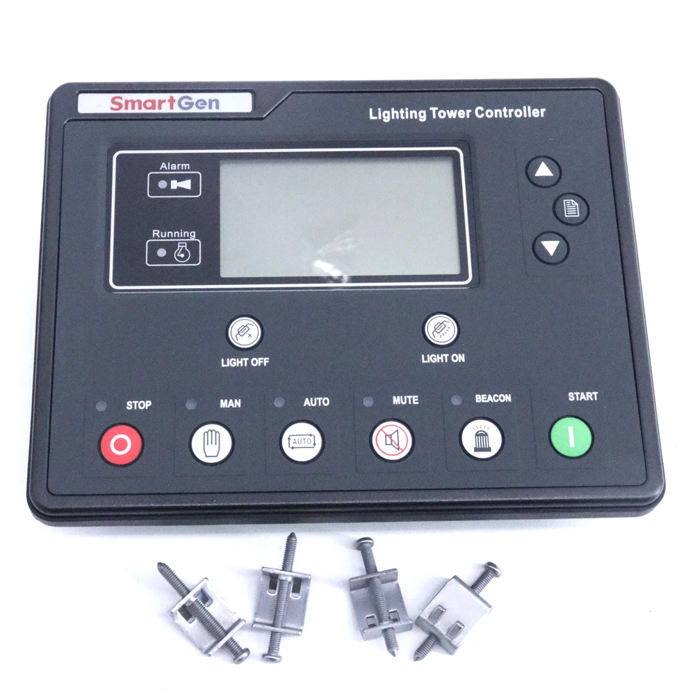 ALC708 Lighting Tower Controllers With Flashlight Indicator Control Function LCD Backlight Illumination