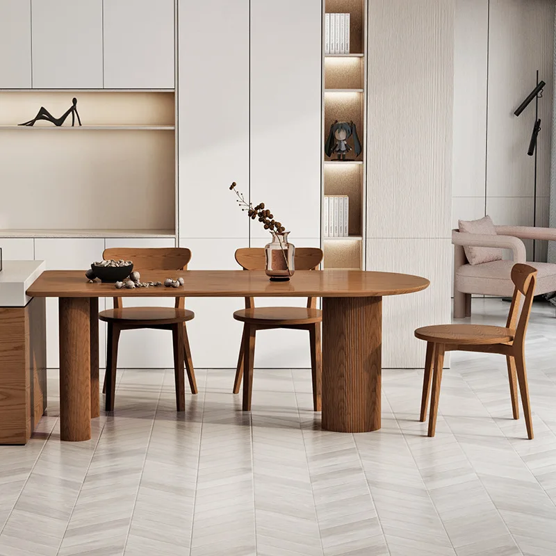 وابي سابي الرياح، الخشب الصلب، طاولة طعام، شقة صغيرة، منزلية، على الحائط، ناكاجيما، سجل، إبداعي #5