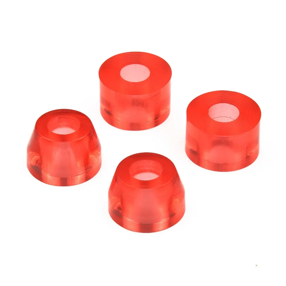 4Pcs Replacement Pivot Cups For Skateboard Longboard Accessories Shock Absorber Bushings Washers Pivot Tube Skateboard Bracket