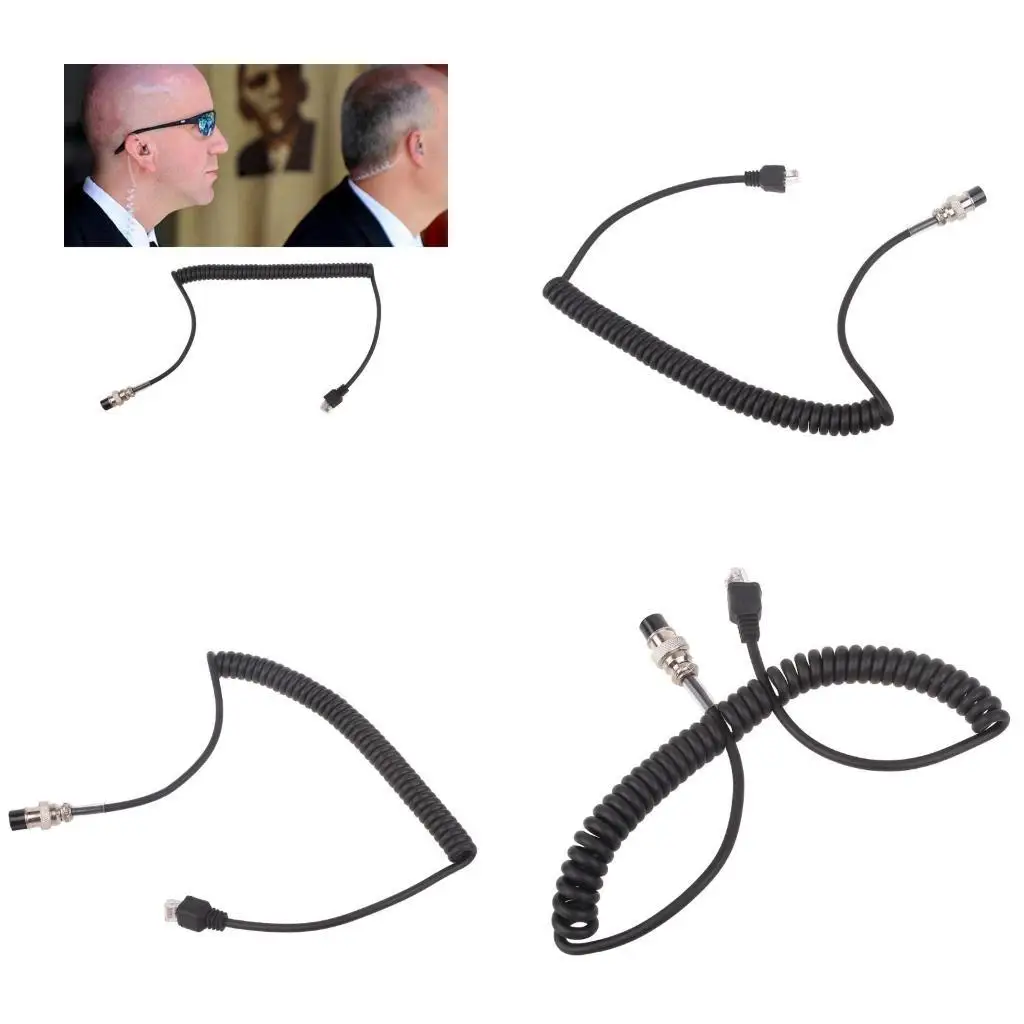 

96GE 8 PIN-штифт до RJ45-динамика Mic Cable для Yaesu FT-847 Walkietalkie Handheld Mic Mic
