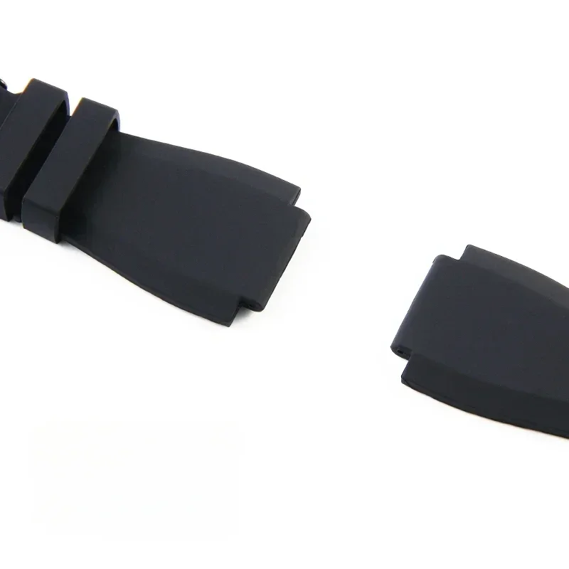 Premium Quality Soft Dust-free Silicone Watchbands for Bell Ross BR01 BR03 Series Waterproof Breathable Strap 24mm
