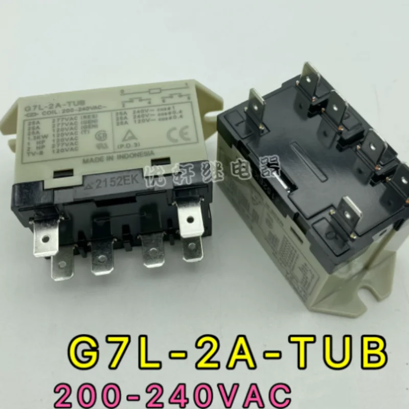 G7L-2A-TUB 200-240V Air Conditioner Relay 6-pin 25A