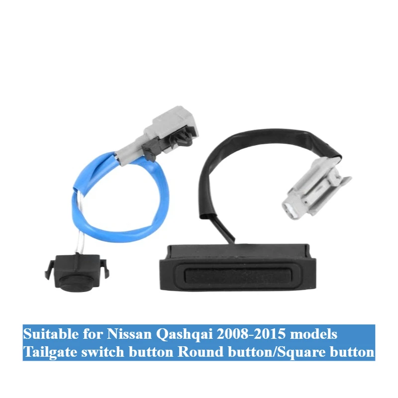 

Для моделей Nissan 08-15 Qashqai, переключатель задней двери, кнопка открытия заднего фонаря, интеллектуальная кнопка открытия багажника