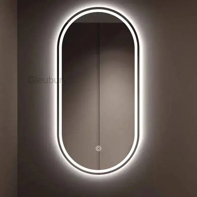Home Living Room Ornaments Modern For Decoration Floor Mirrors Korean Interior Decorative Espejos Para Pared Mirror Circular