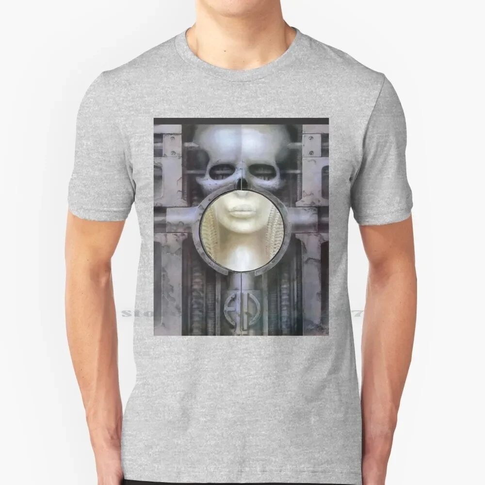 Emerson Lake And Palmer - Brain Salad Surgery T Shirt 100% Pure Cotton Emerson Lake Palmer Elp Brain Salad Surgery Tarkus Trilog