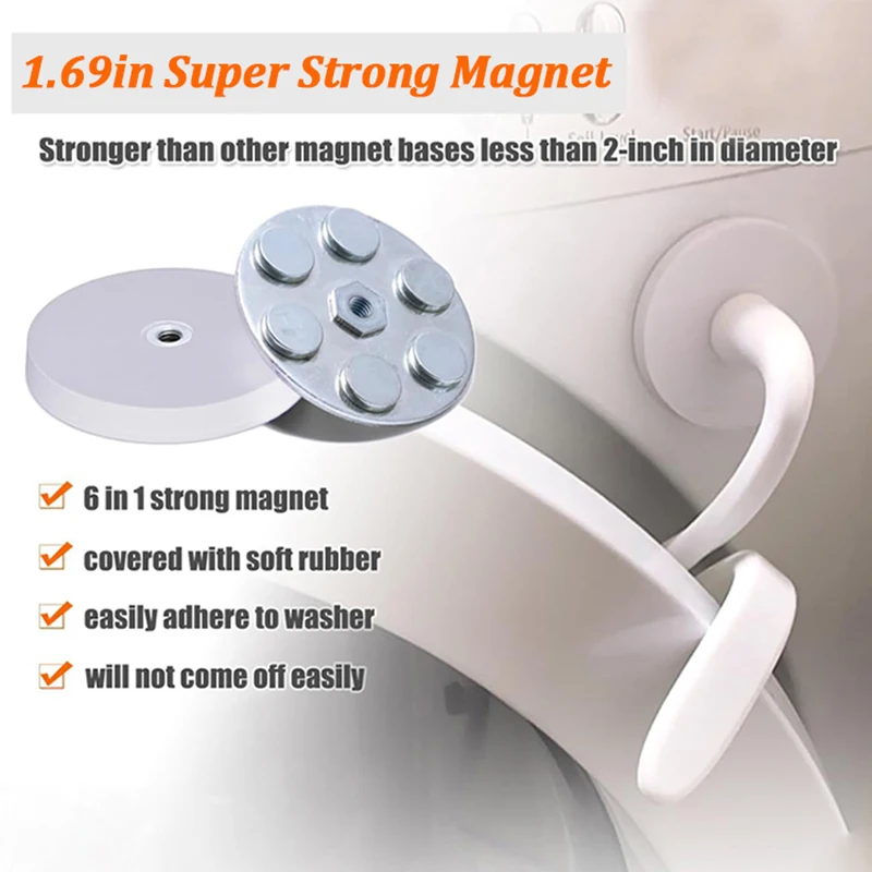 Silicone Washer Door Prop Magnetic Washing Machine Door Holder Keep Washer Door Open Drying Machine For Home