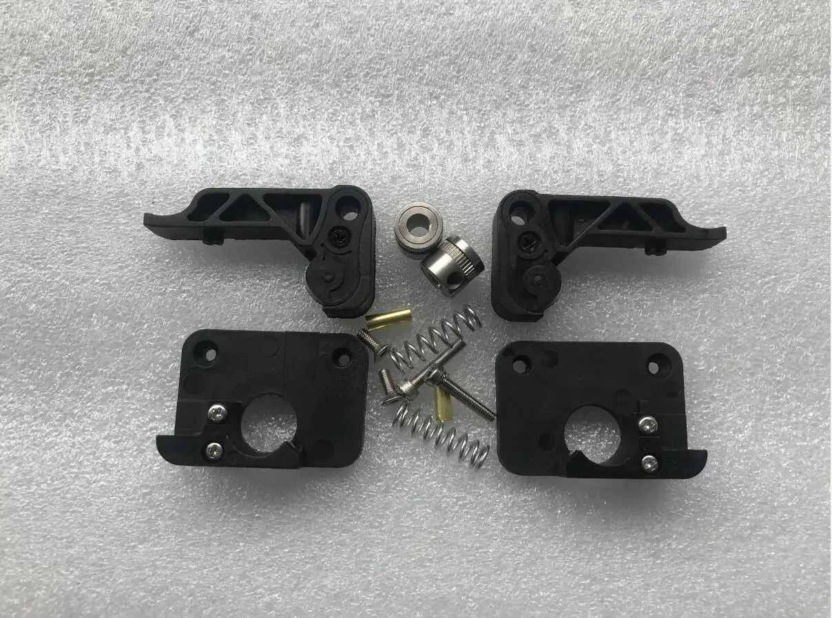

QIDI1 extruder plastic parts with filament gear