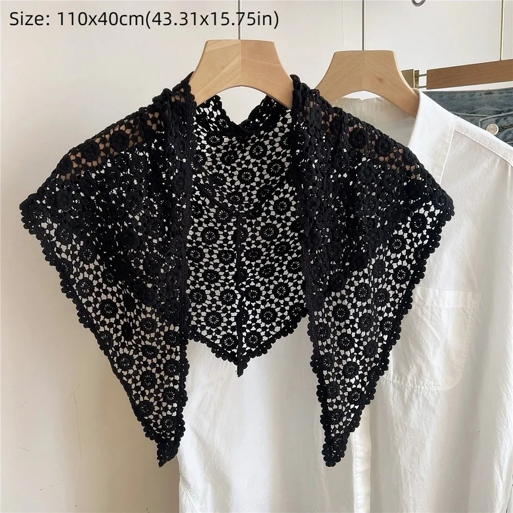 ستارة ضرطة مجوفة على الموضة بقصة ضيقة ومتعددة الوظائف وستارة الورك وشاح رأس مثلث جميل للنساء