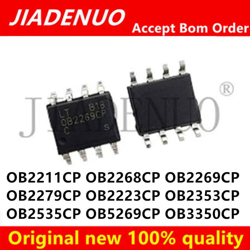 (10pcs)100% New OB2269CP OB2211CP OB2268CP OB2279CP OB2223CP OB2353CP OB2535CP OB5269CP OB3350CP SOP-8 Chipset