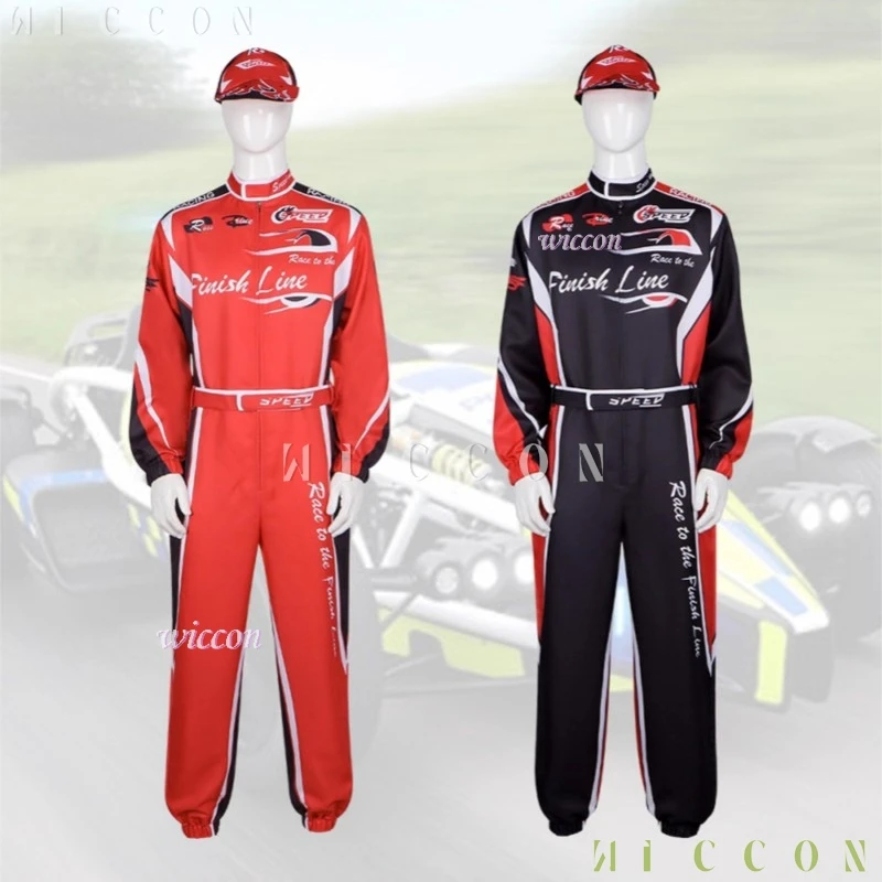 

Racing suit Cosplay Costumes For Go-karts Beach Buggies Outdoor off-roading Racer Outfit Performance Halloween Roleplay Jumpsuit