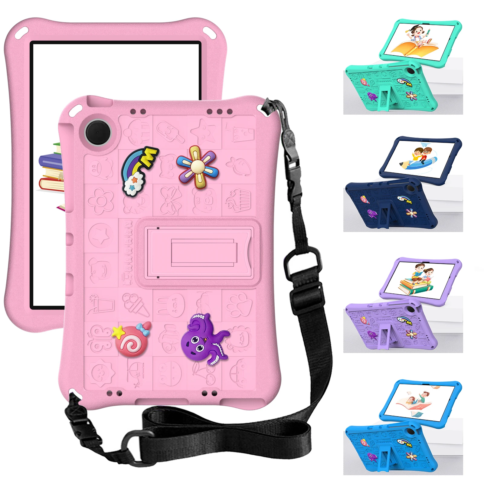 

Детский чехол-подставка из ЭВА «сделай сам» для Xiaomi Redmi Pad SE 11 дюймов, 2023, безопасный чехол для планшета, защитный чехол