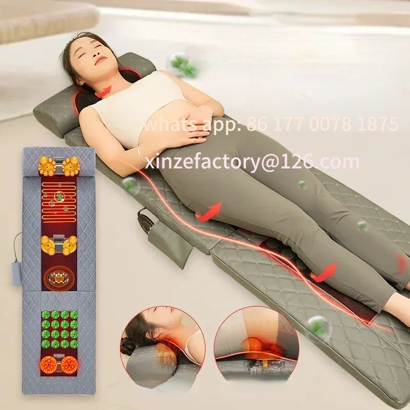 Customizable Air Bag Legs Jade Mat Hot Compress Full Body Massagers,Electric Heating Pad for Therapy Multi-functional Body