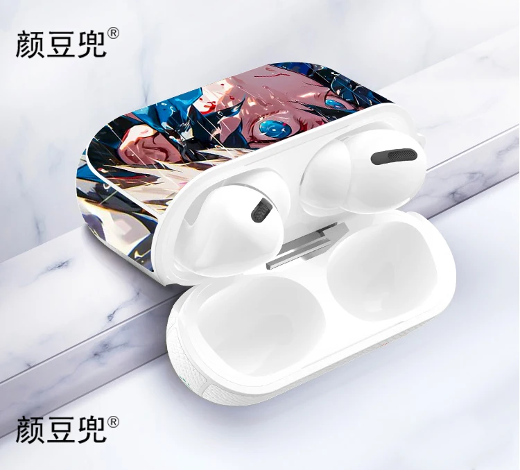 Inosuke Hashibira Anime For Apple AirPods 2 1 Earphone Case Black Silicone Protective Cover for AirPods Pro 2 Case For AirPods 3