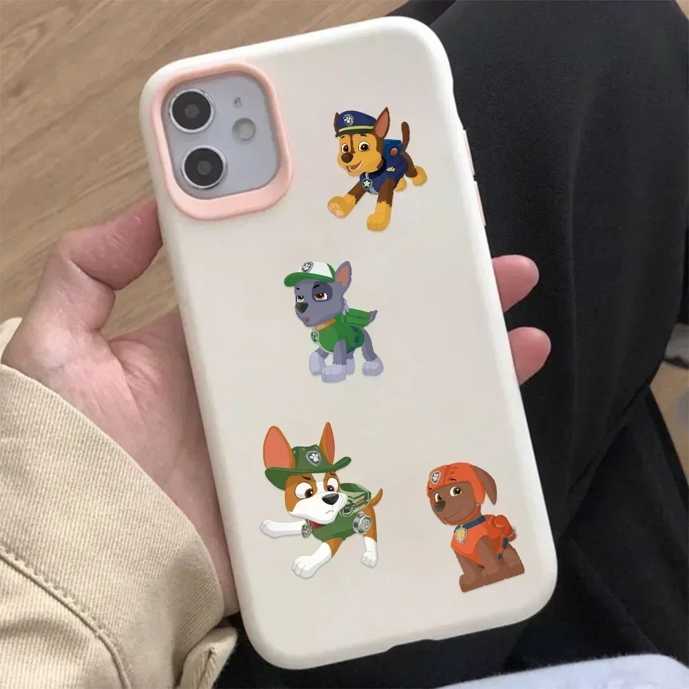 8/16Sheets Cute Patrol Dog Puzzle Stickers Funny Cartoon Assemble Game Decals for Skateboard Luggage Laptop Guitar Kids Gift Toy image 5
