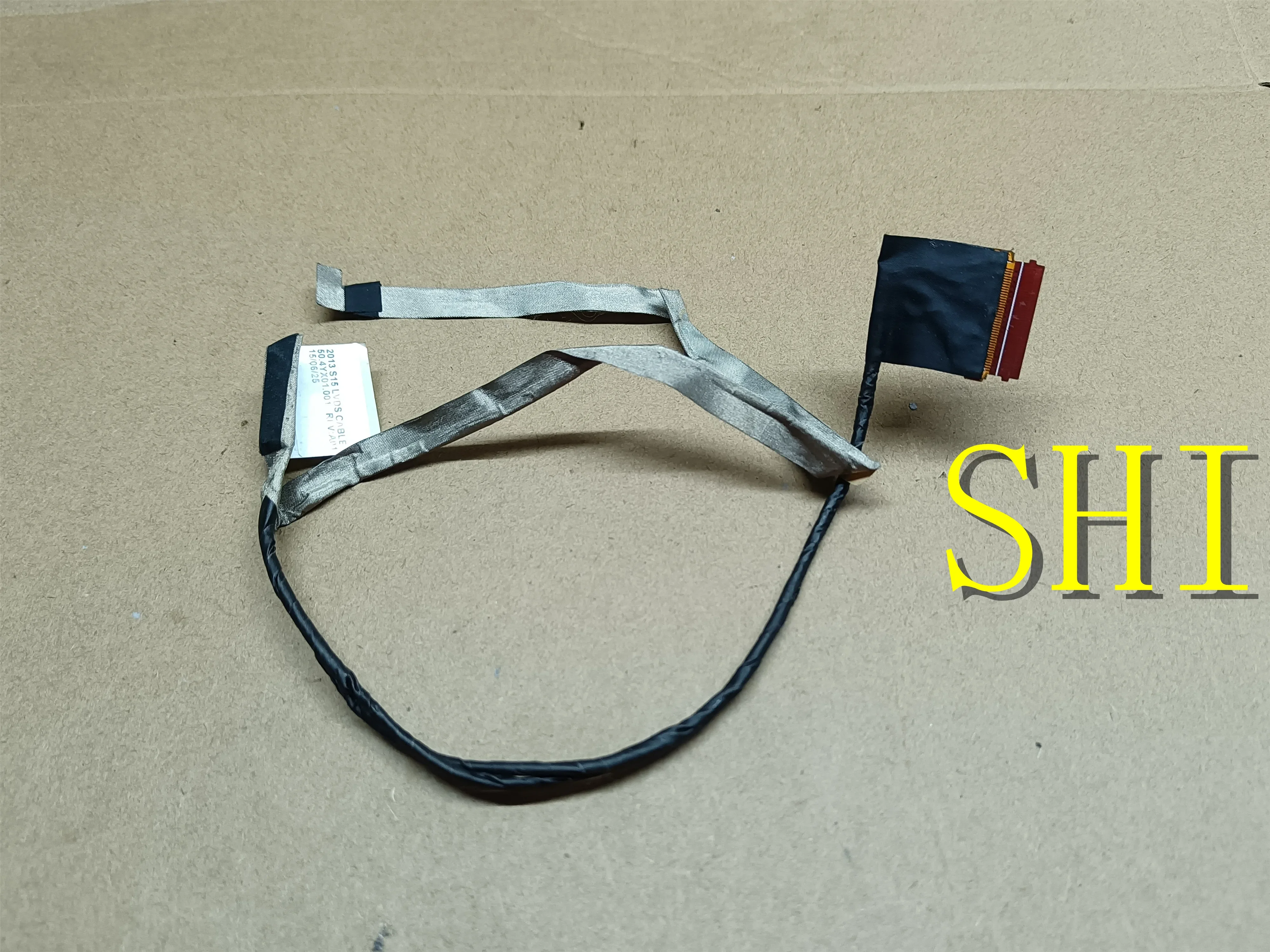 Wholesale Genuine FOR HP Probook 450 450G1 LCD LED LVDS SCREEN VIDEO FLEX CABLE 50.4YX01.001 100% tested ok free shipping