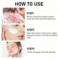 Crème éclaircissante au venin d'abeille, unifie le teint, élimine les taches brunes et le teint terne - Non grasse, convient aux hommes et aux femmes - Crème blanchissante et hydratante, pour usage de jour et de nuit - 60g 6