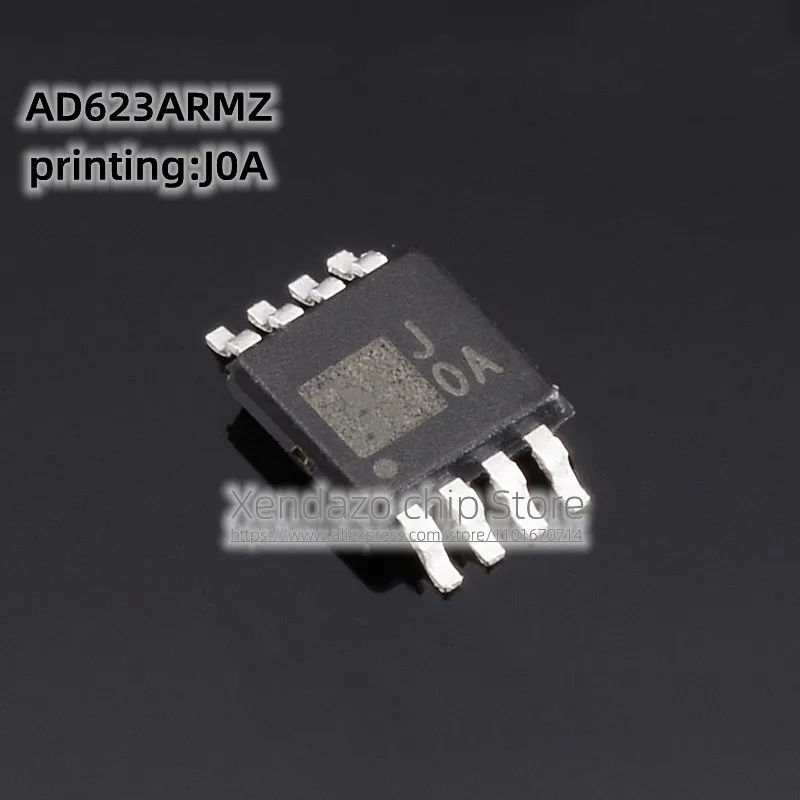 5pcs/lot AD623ARMZ AD623A AD623ARMZ-REEL7 Silk screen printing J0A MSOP-8 package Original genuine Instrument amplifier chip