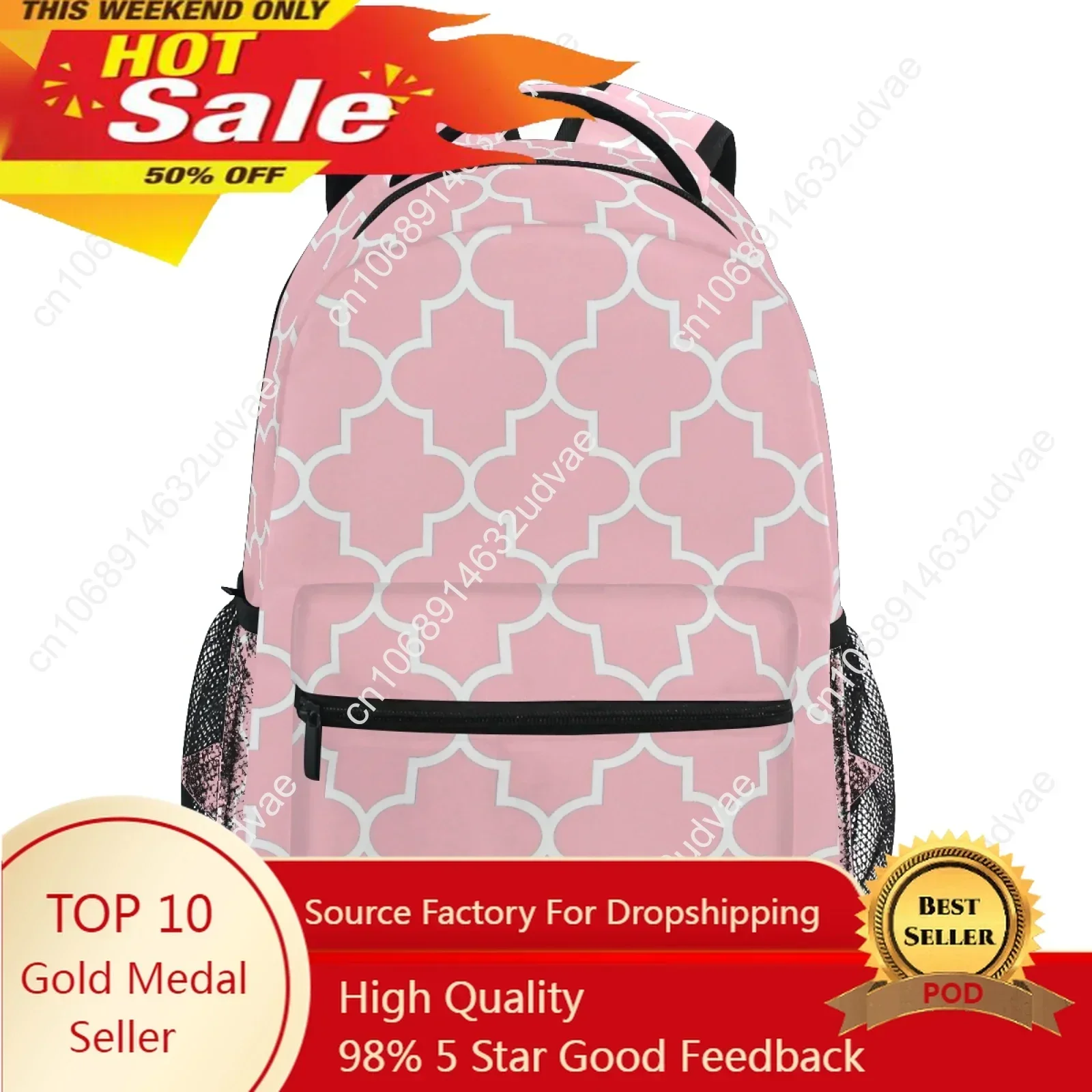 2021New Fashion Backpack Women School Backpacks For Girls Teenagers Grid Pattern Book Bag Students Pink Travel Bag Mochila